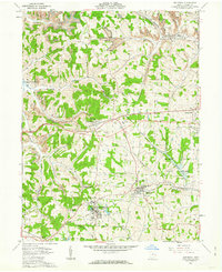 Bethesda 1961 topographic map thumbnail