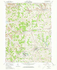Bethesda 1961 topographic map thumbnail