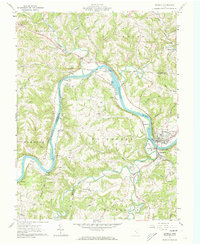 Beverly 1961 topographic map preview