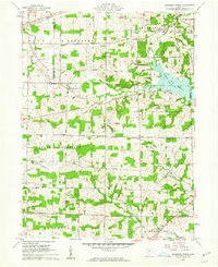 Blooming Grove 1961 topographic map thumbnail