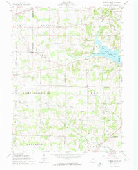 Blooming Grove 1961 topographic map thumbnail