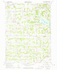Blooming Grove 1961 topographic map thumbnail