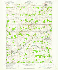 Bloomville 1960 topographic map thumbnail