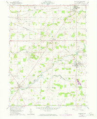 Bloomville 1960 topographic map preview