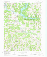 Bowerston 1961 topographic map thumbnail