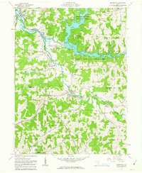 Bowerston 1961 topographic map preview