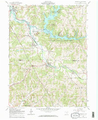 Bowerston 1961 topographic map preview