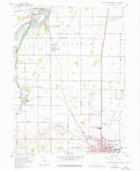 Bowling Green North 1958 topographic map thumbnail