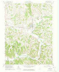 Bremen 1961 topographic map thumbnail