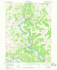 Brinkhaven 1961 topographic map thumbnail