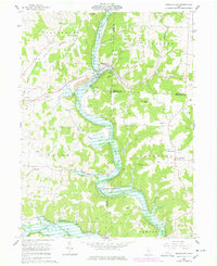 Brinkhaven 1961 topographic map thumbnail