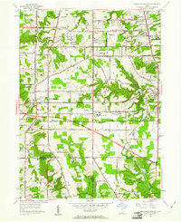 Broadview Heights 1953 topographic map thumbnail