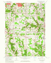 Broadview Heights 1963 topographic map thumbnail