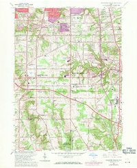 Broadview Heights 1963 topographic map thumbnail