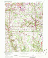 Broadview Heights 1963 topographic map thumbnail