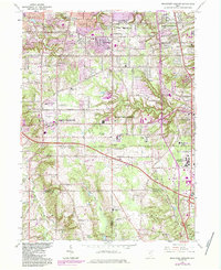 Broadview Heights 1963 topographic map thumbnail