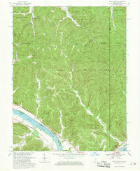 Buena Vista 1967 topographic map thumbnail