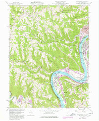 Businessburg 1960 topographic map thumbnail
