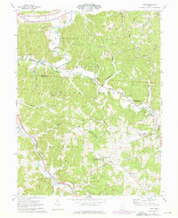 Byer 1961 topographic map preview
