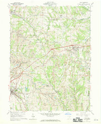 Cadiz 1960 topographic map thumbnail