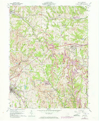 Cadiz 1960 topographic map thumbnail