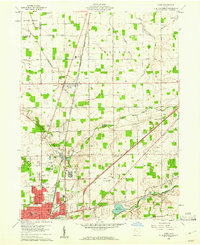 Cairo 1960 topographic map thumbnail