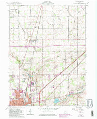 Cairo 1960 topographic map thumbnail