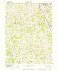 Caldwell South 1961 topographic map thumbnail