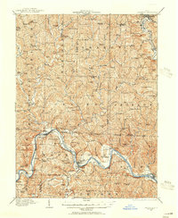 Caldwell 1909 topographic map preview
