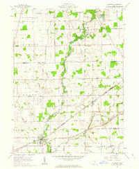 Caledonia 1961 topographic map thumbnail
