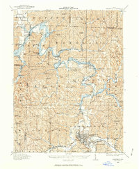 Cambridge 1909 topographic map preview