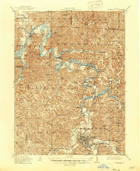 Cambridge 1912 topographic map preview