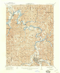 Cambridge 1912 topographic map preview