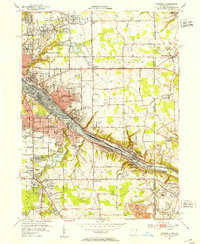 Campbell 1951 topographic map thumbnail