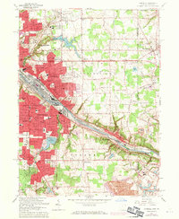 Campbell 1963 topographic map thumbnail
