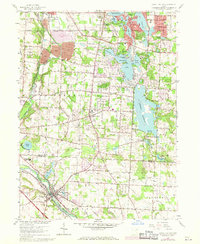 Canal Fulton 1958 topographic map thumbnail