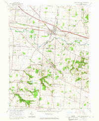 Canal Winchester 1966 topographic map thumbnail