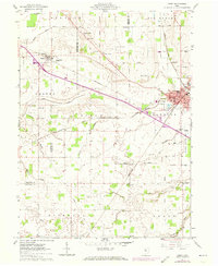 Carey 1961 topographic map preview