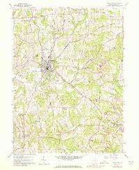 Carrollton 1959 topographic map thumbnail