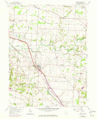 Carroll 1958 topographic map thumbnail