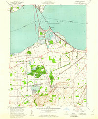 Castalia 1959 topographic map thumbnail
