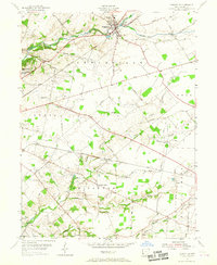 Cedarville 1955 topographic map thumbnail