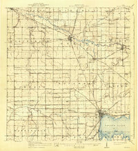 Celina 1914 topographic map preview