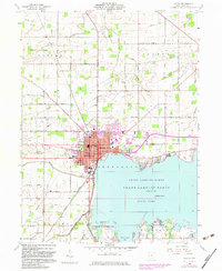 Celina 1960 topographic map preview