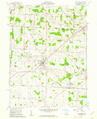 Centerburg 1961 topographic map thumbnail