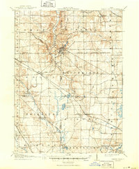 Chagrin Falls 1908 topographic map thumbnail