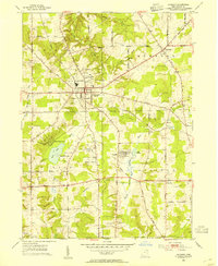 Chardon 1953 topographic map preview
