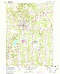 Chardon 1966 topographic map preview