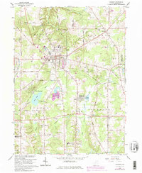 Chardon 1966 topographic map thumbnail