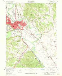 Chillicothe East 1961 topographic map thumbnail